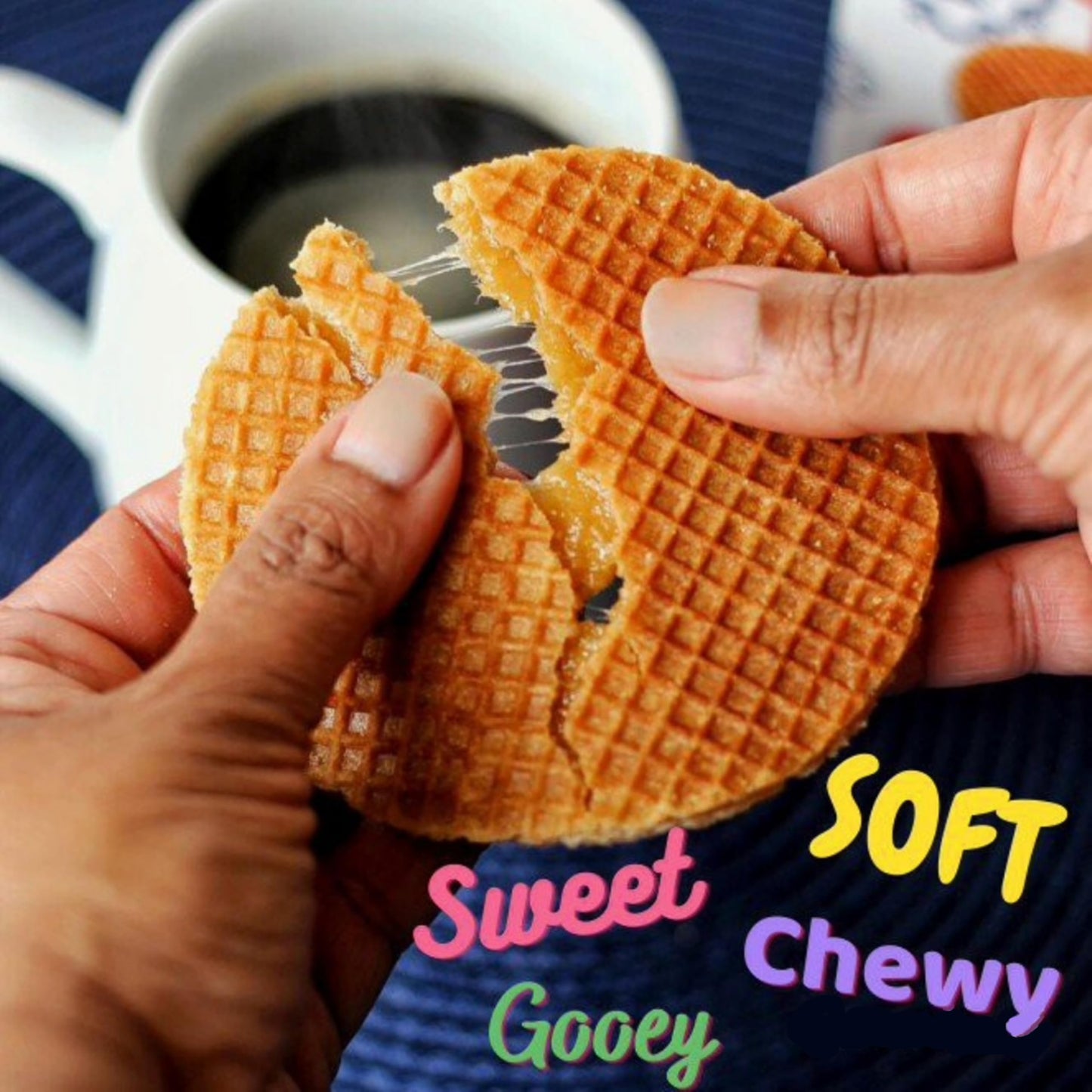 Stroopwafels Caramel Waffles Biscuits Multipacks 1.26kg