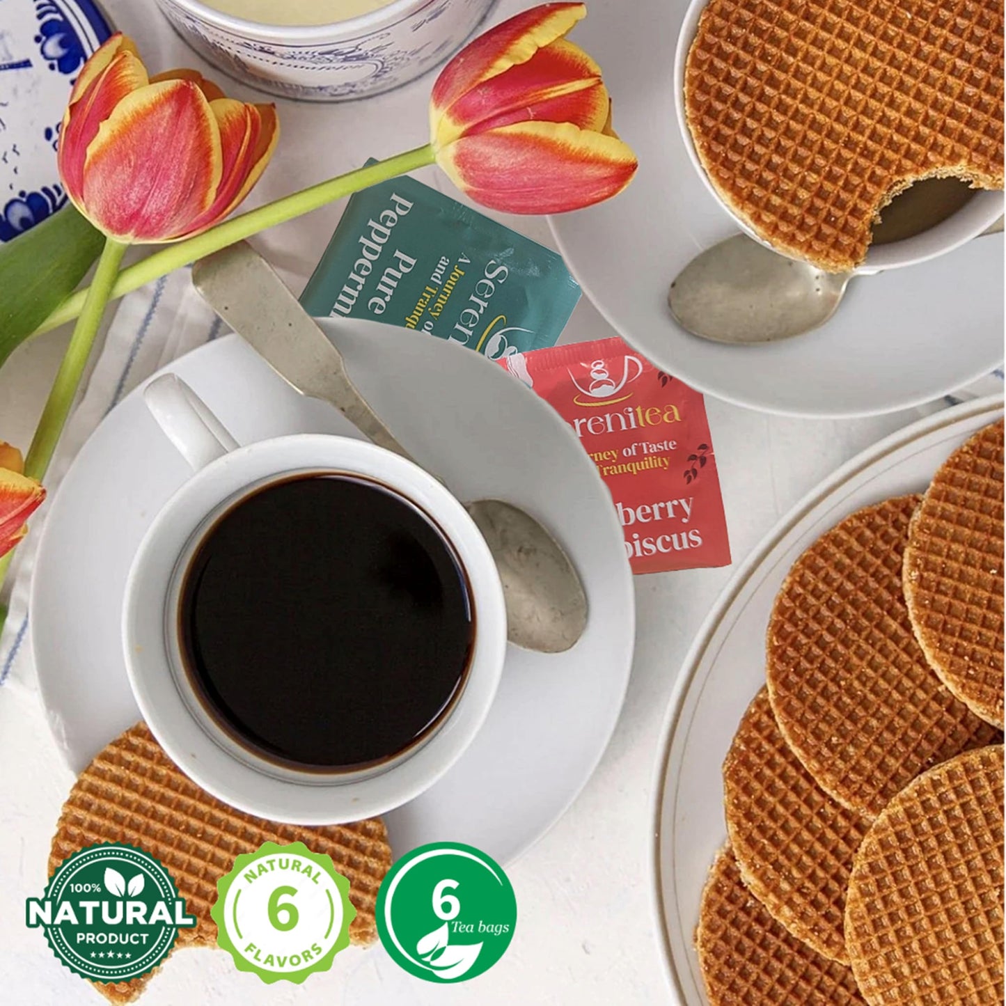 Stroopwafels Caramel Waffles Biscuits Multipacks 1.26kg