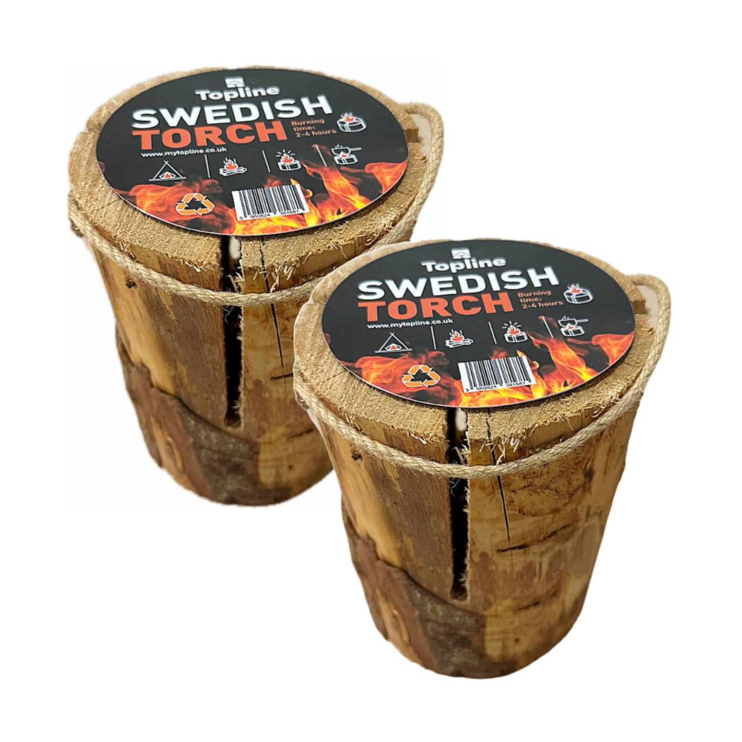 Swedish Fire Torch Kiln Dried Logs