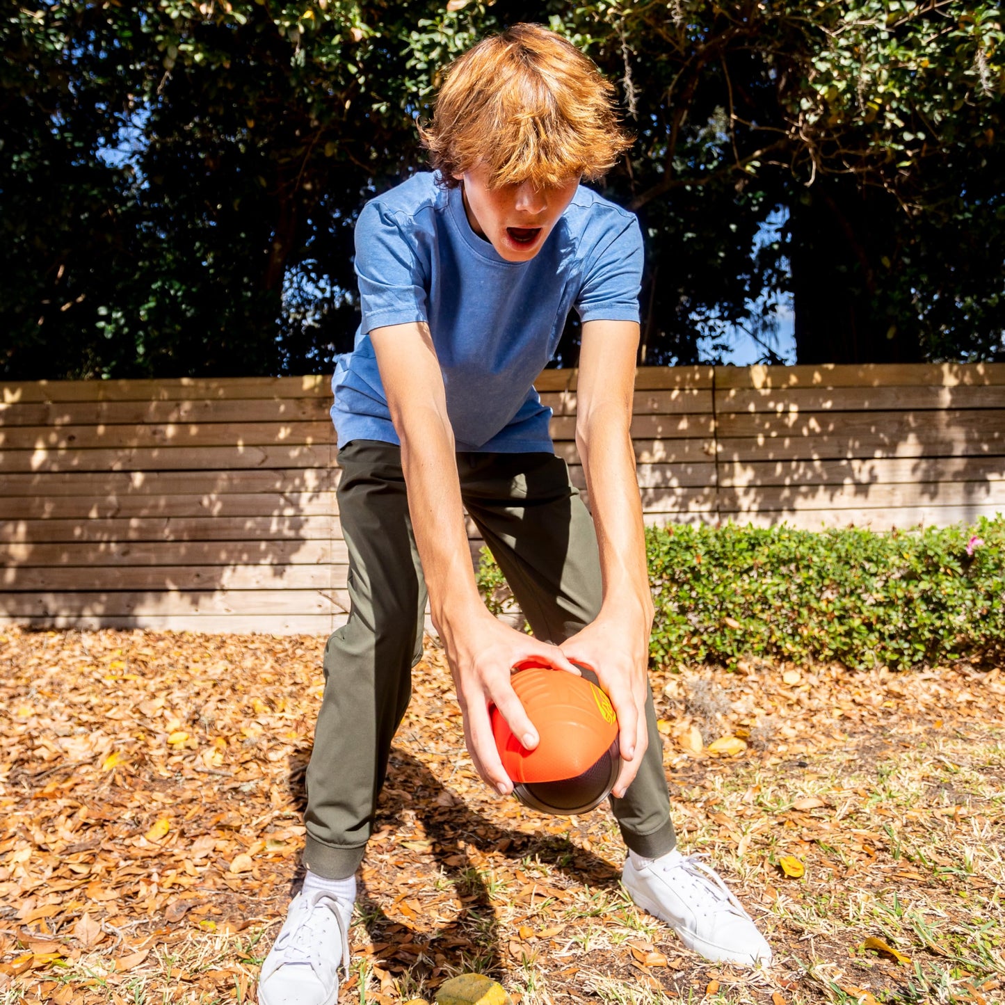 NERF Kids Foam Football 9" Red and Black