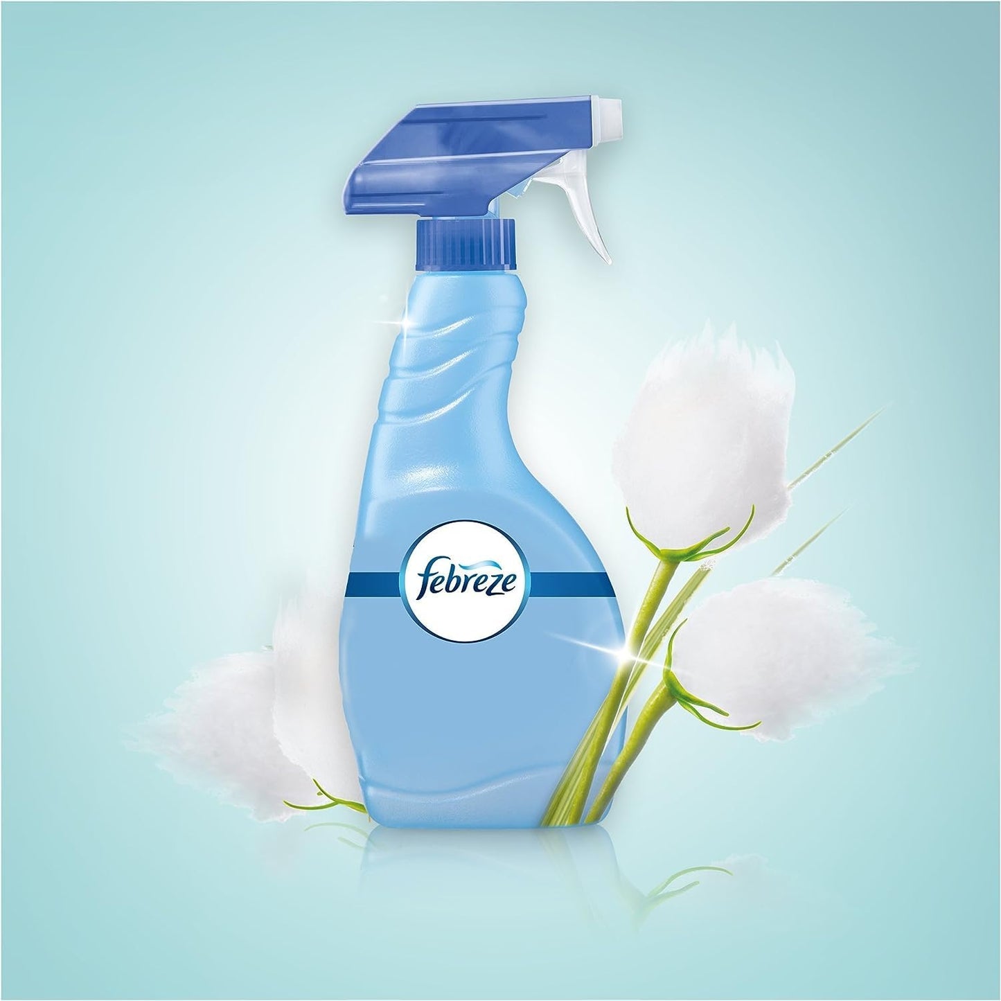 Topline Fabric Freshener Room Spray Bundle - Pack of 3 x 375ml Cotton Fresh Water-Based Formula Fabric Spray, Carpet Freshener Odour Eliminator with Card. Room Fresheners for Home Bulk Buy