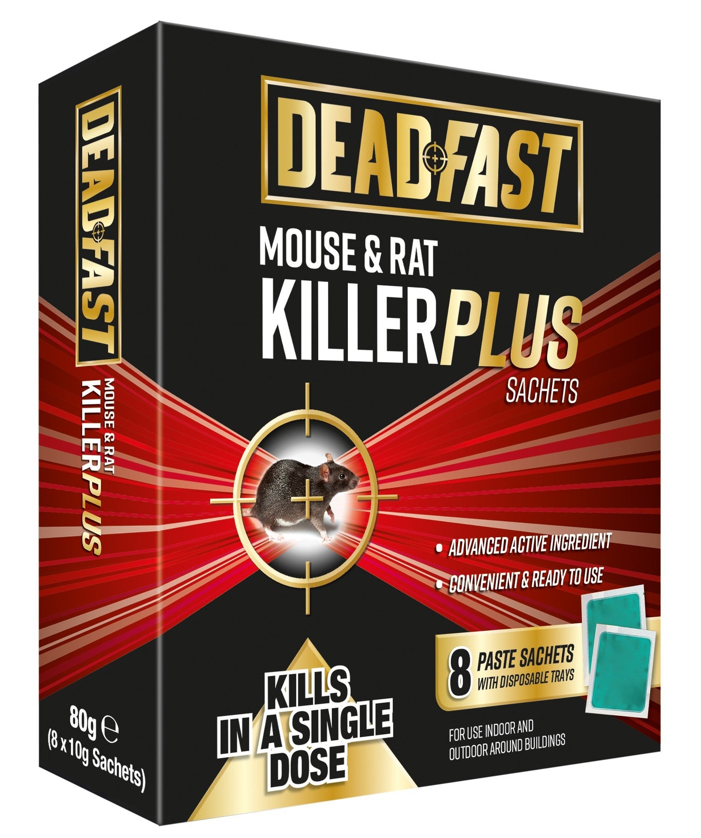 Deadfast Mouse and Rat Killer Plus Poison