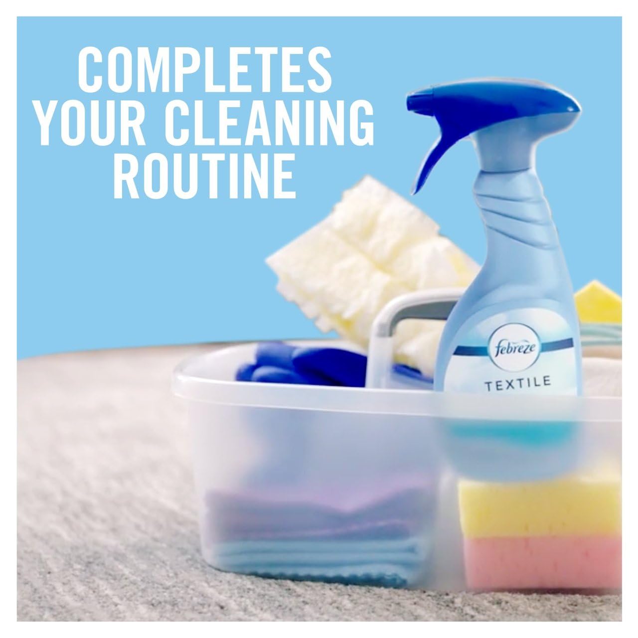 Fabric Freshener Room Spray Bundle - Pack of 3 x 375ml Blossom & Breeze Water-Based Formula Fabric Spray, Carpet Freshener Odour Eliminator with Card. Room Fresheners for Home Bulk Buy