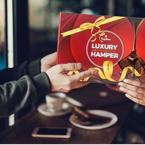 Chocolate Hamper for Birthday Gifts - Irresistible Smooth 3 x 38g Flavoured Chocolate Bars, Assorted Truffles Gift Box 200g & Swiss Milk Giant Chocolate 300g Chocolate Gifts for Women, Christmas Gifts