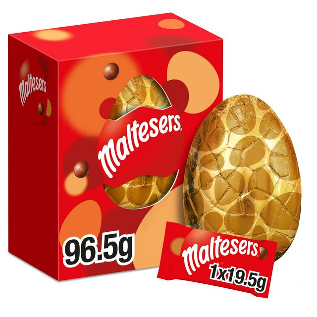 Milk Chocolate Easter Egg 3-Pack β Smarties 100g, Maltesers 96.5g & Kit Kat Chunky 110g