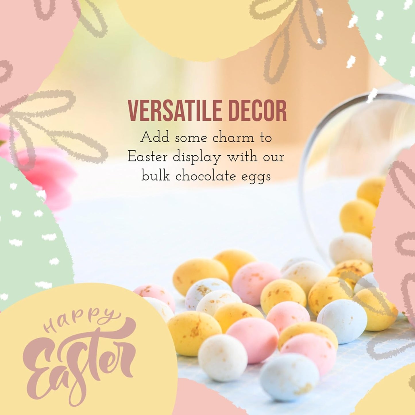 Cadbury Mini Eggs Chocolate Bulk Pack β 6 x 80g Bags