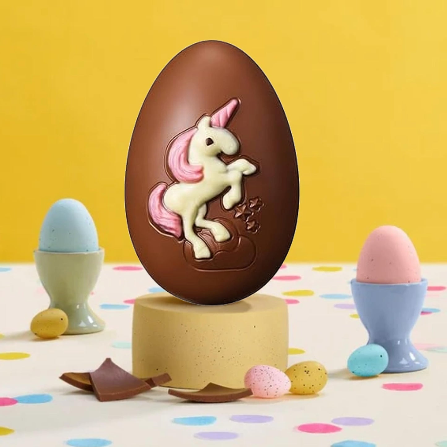 Thorntons Easter Milk Chocolate Dinosaur & Unicorn Eggs โ 2 x 151g Fun Gift Set