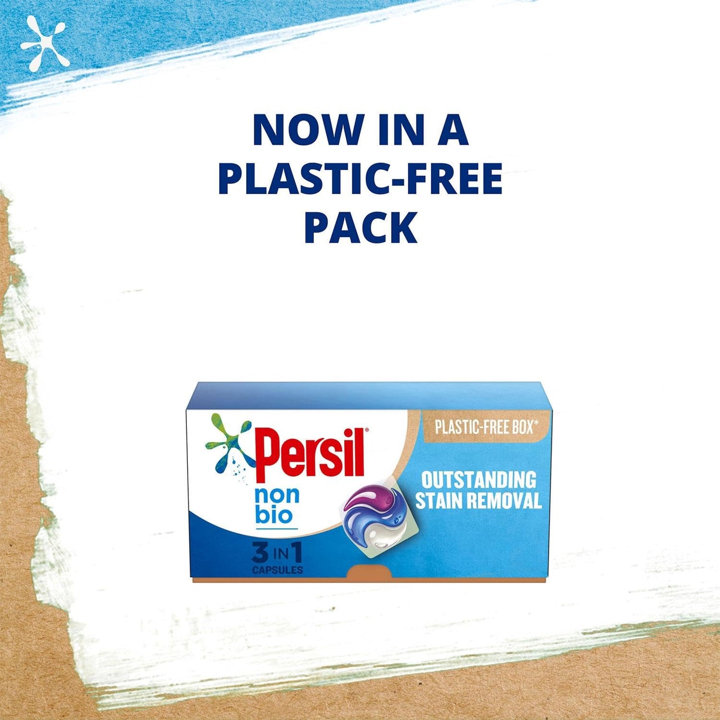 Persil XL 3-In-1 Washing Capsules All New Outstanding Stain Removal Even In Cold Washes With Triple Action Cleaning All In One Power Washing Capsules, 40 Washes (Non-Bio, Buy 2)