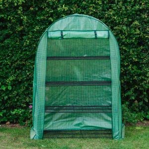 Gardman 8744 Grow It Premium 4 Tier Extra Wide Growhouse, Brown