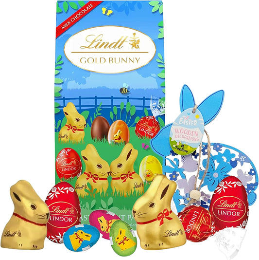 Lindt Easter Hunt Pouch – 600g of Premium Chocolate Treats