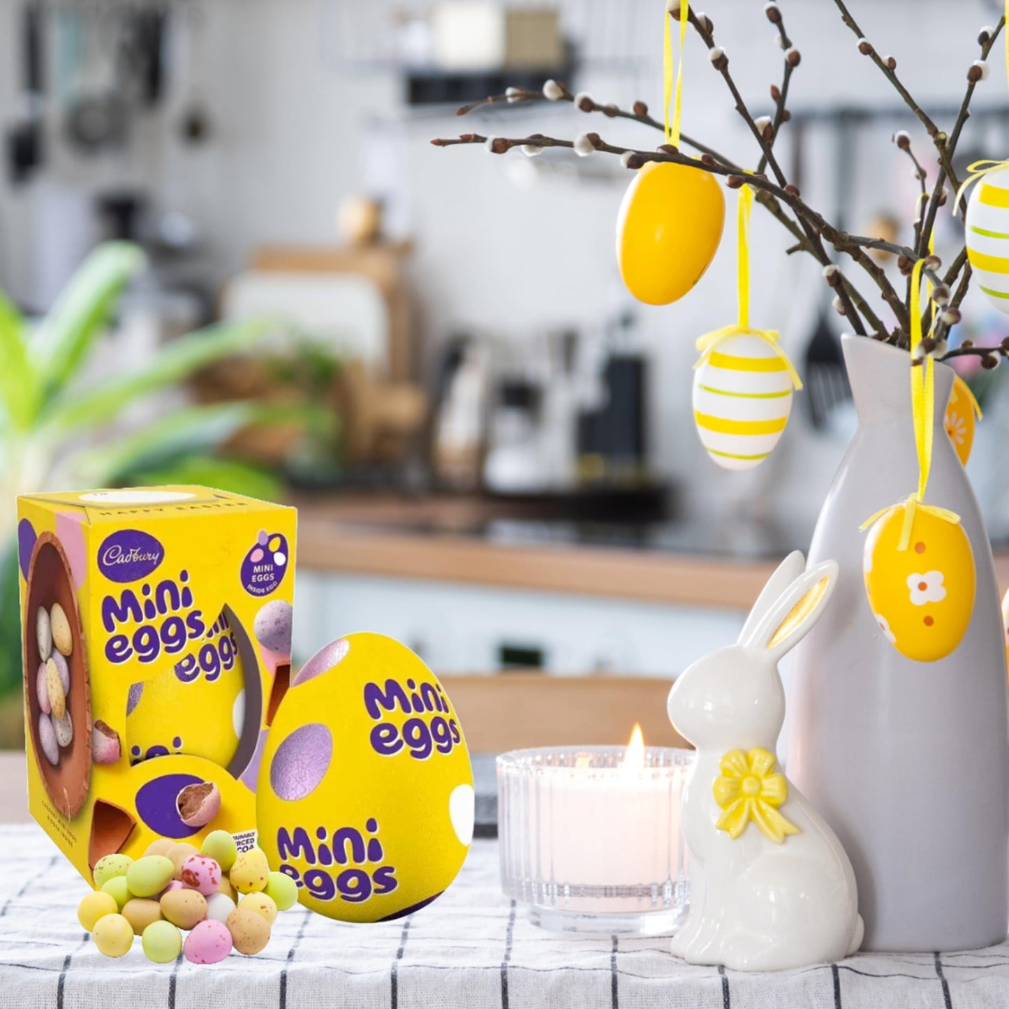 Cadbury Easter Eggs Bulk-  3 x Buttons 98g, 3 x Mini Eggs 97g, 3 x White Buttons 98g