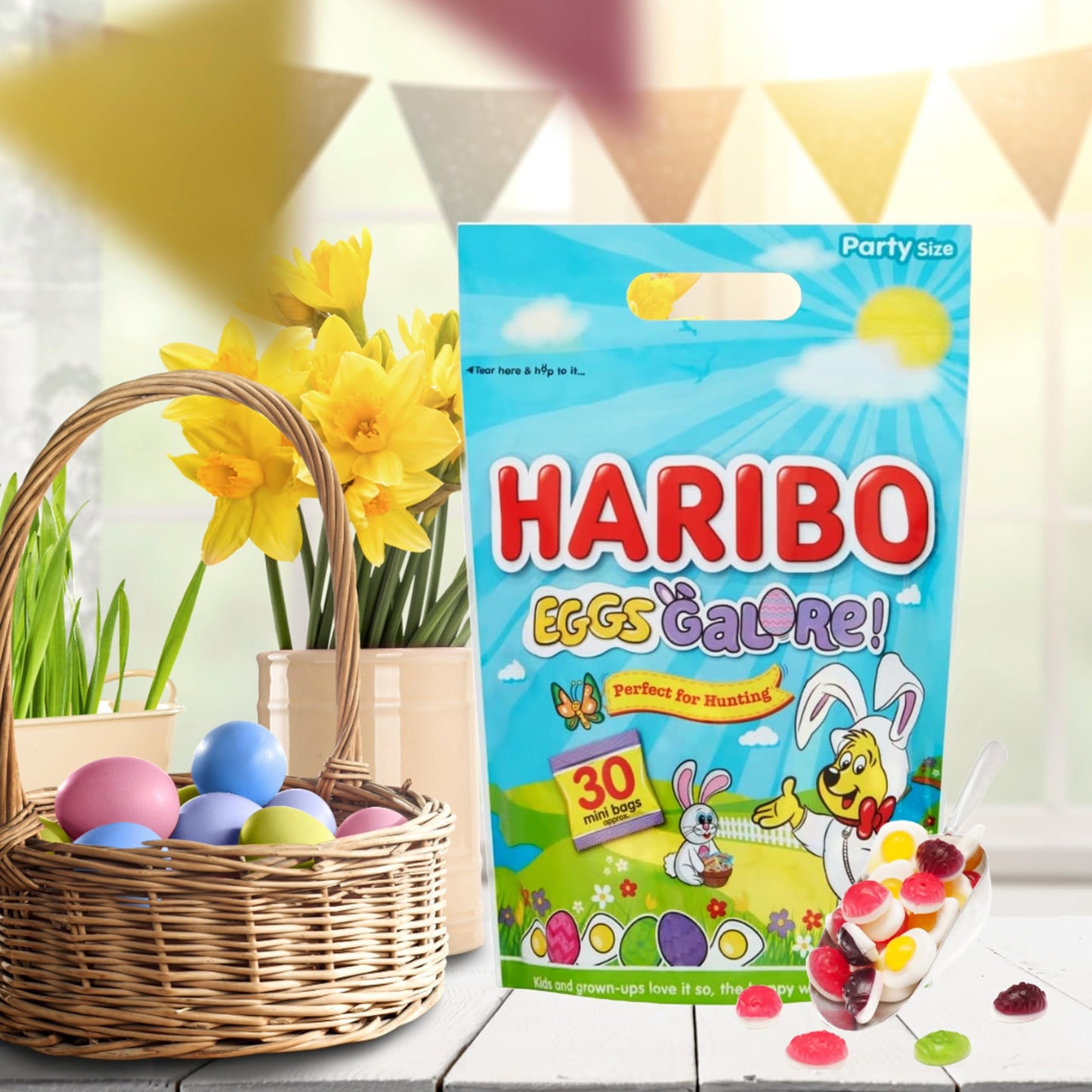 Haribo Eggs Galore β 480g Easter Sweets Multipack