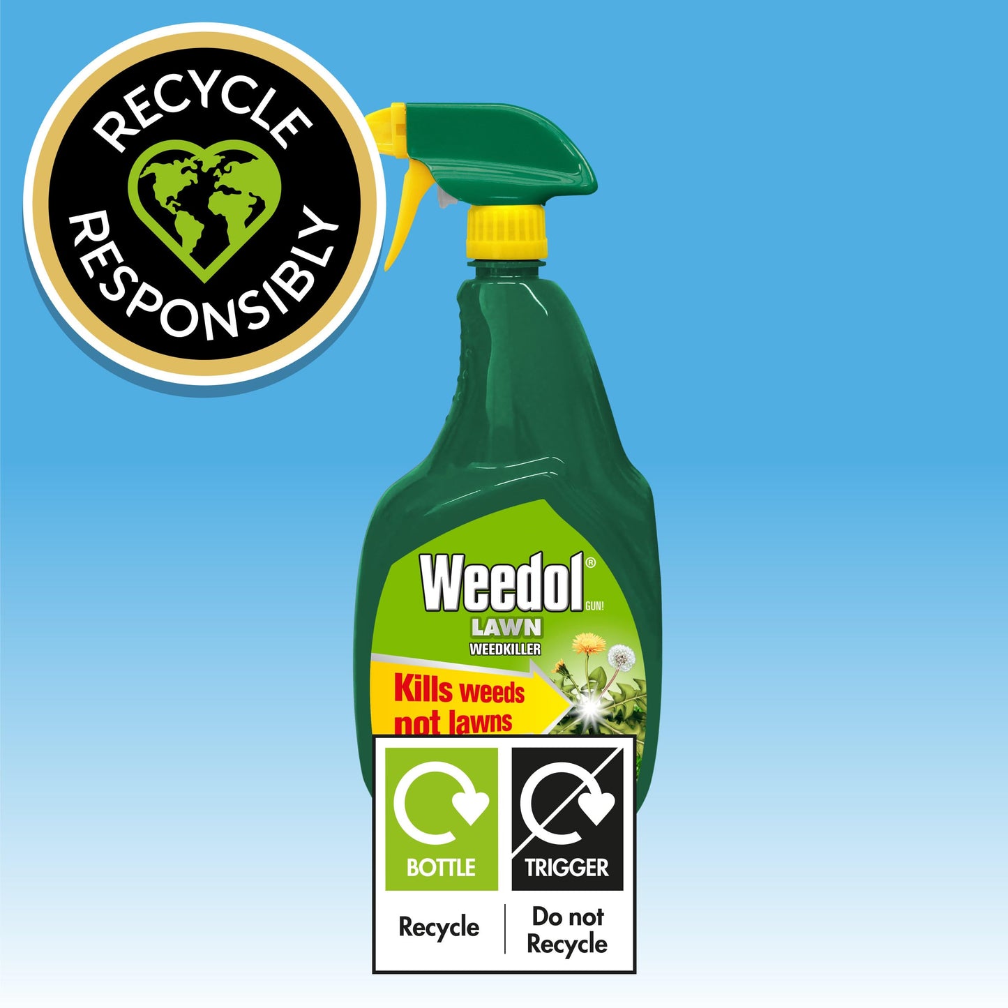 Weedol Lawn Weedkiller Spray 800ml