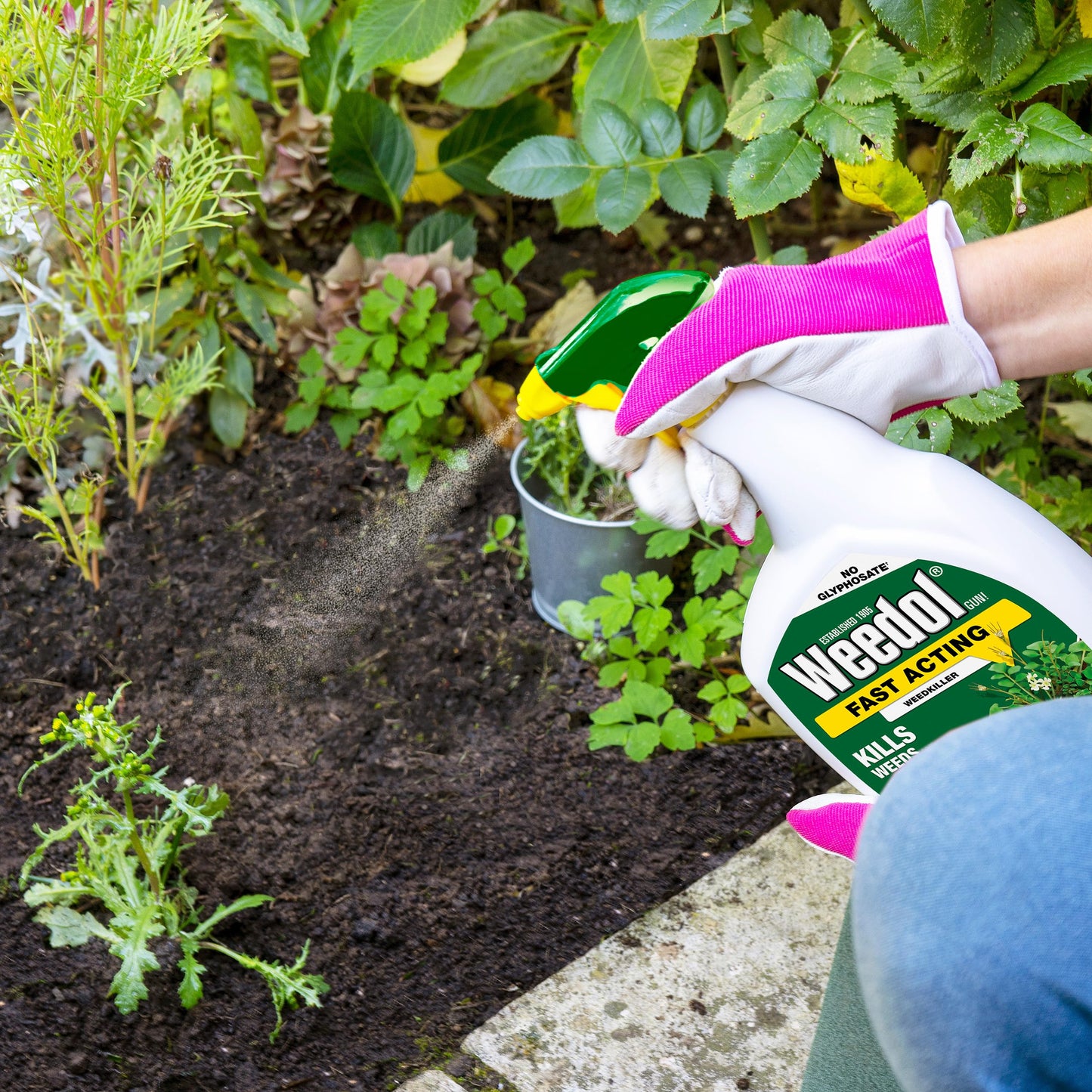 Weedol Gun Fast Acting Weedkiller Spray 1L