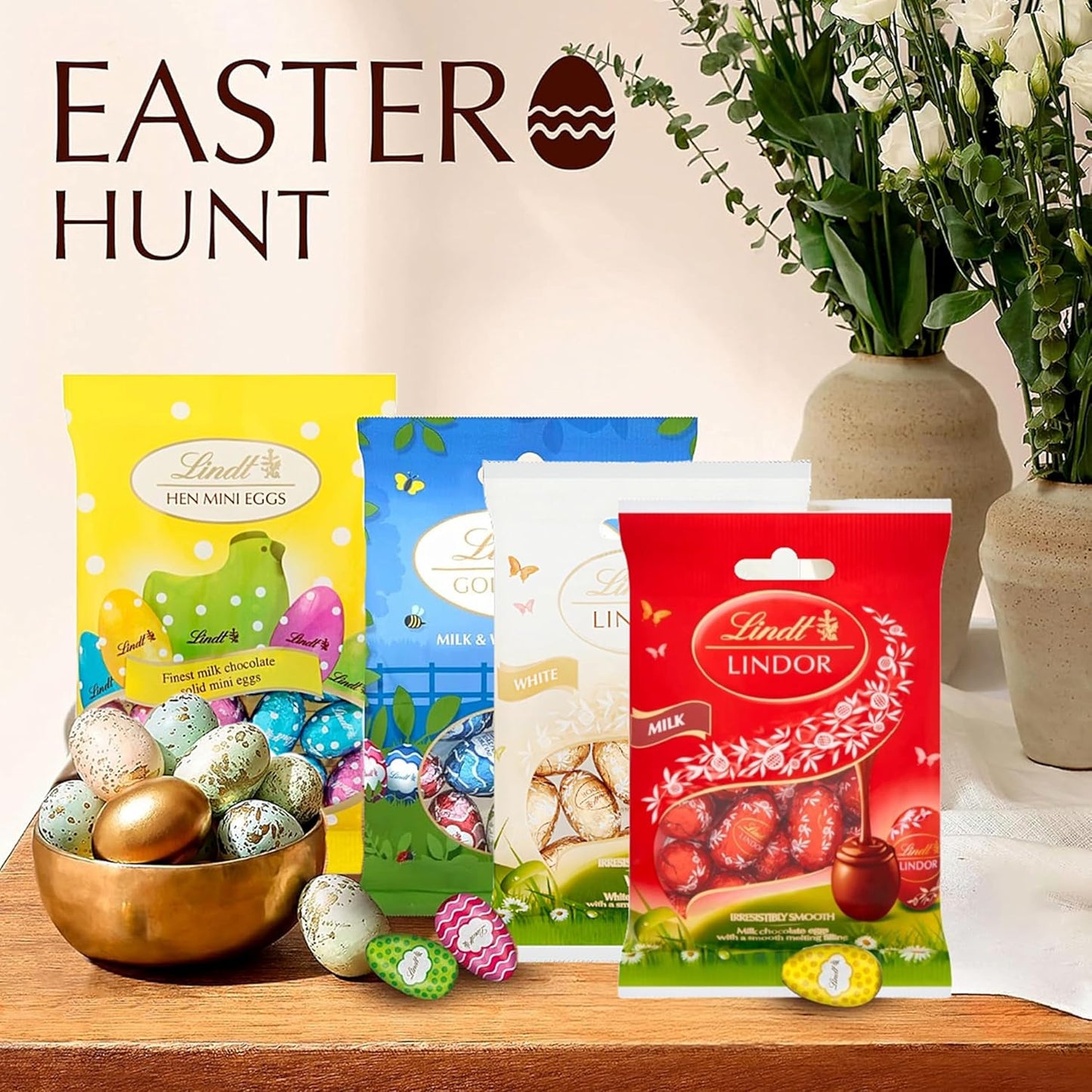 Lindt Mini Eggs Multipack – Assorted Easter Chocolates
