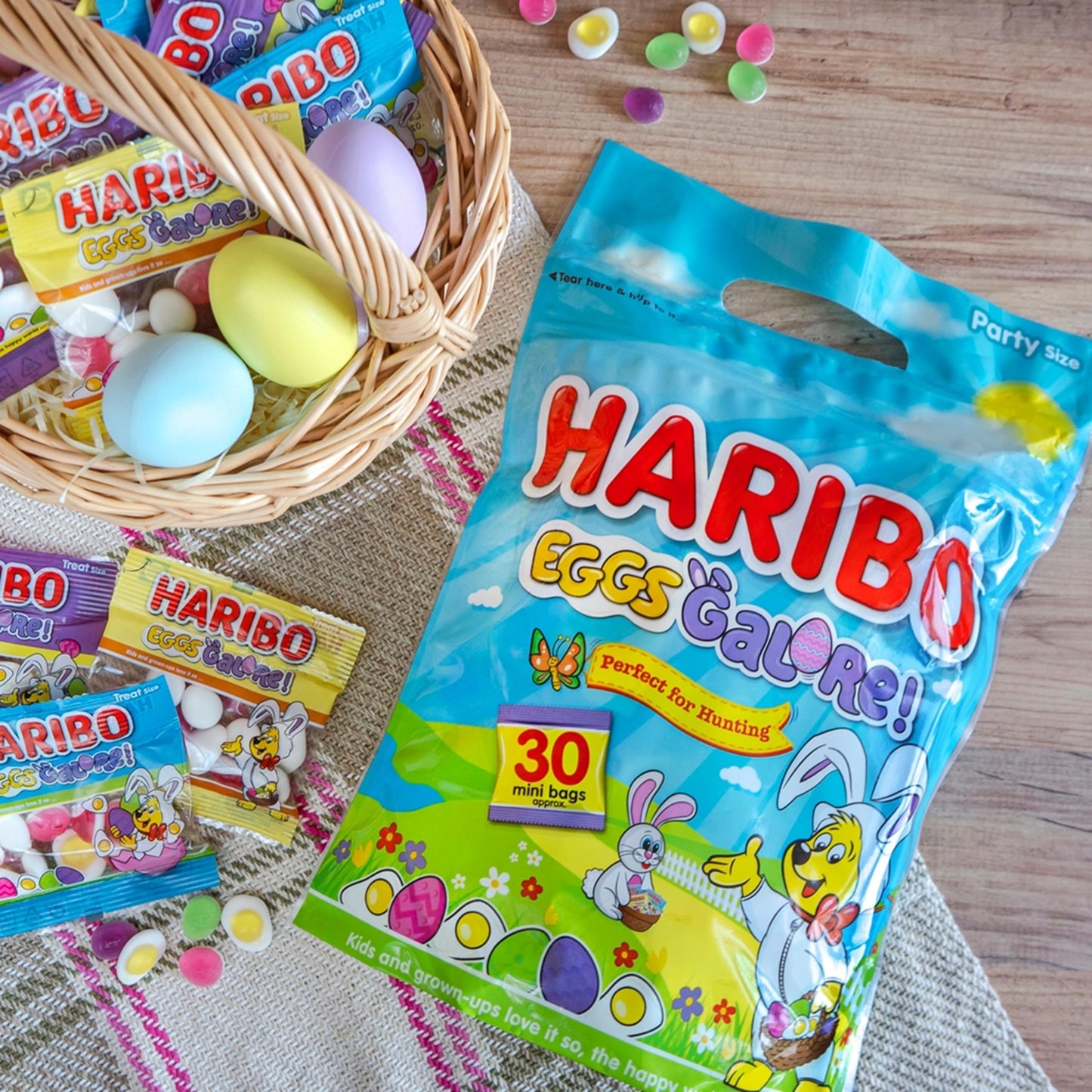 Haribo Eggs Galore β 480g Easter Sweets Multipack