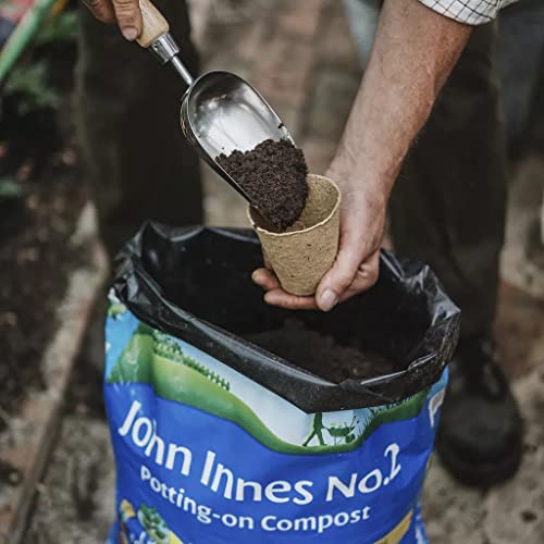 Westland Peat Free Garden Compost - John Innes No2 Potting-On Compost 3 x 10L Bags. Potting Compost for Outdoor Plants, Vegetables Growing or House Plants with Topline Card.