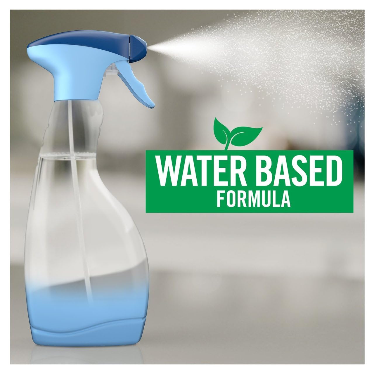 Fabric Air Freshener Spray Bulk Buy - Pack of 2 x 500ml Frosted Rose Wonderland Water-Based Formula Fabric Spray, Carpet Freshener Odour Eliminator with Topline Card. Room Fresheners for Home