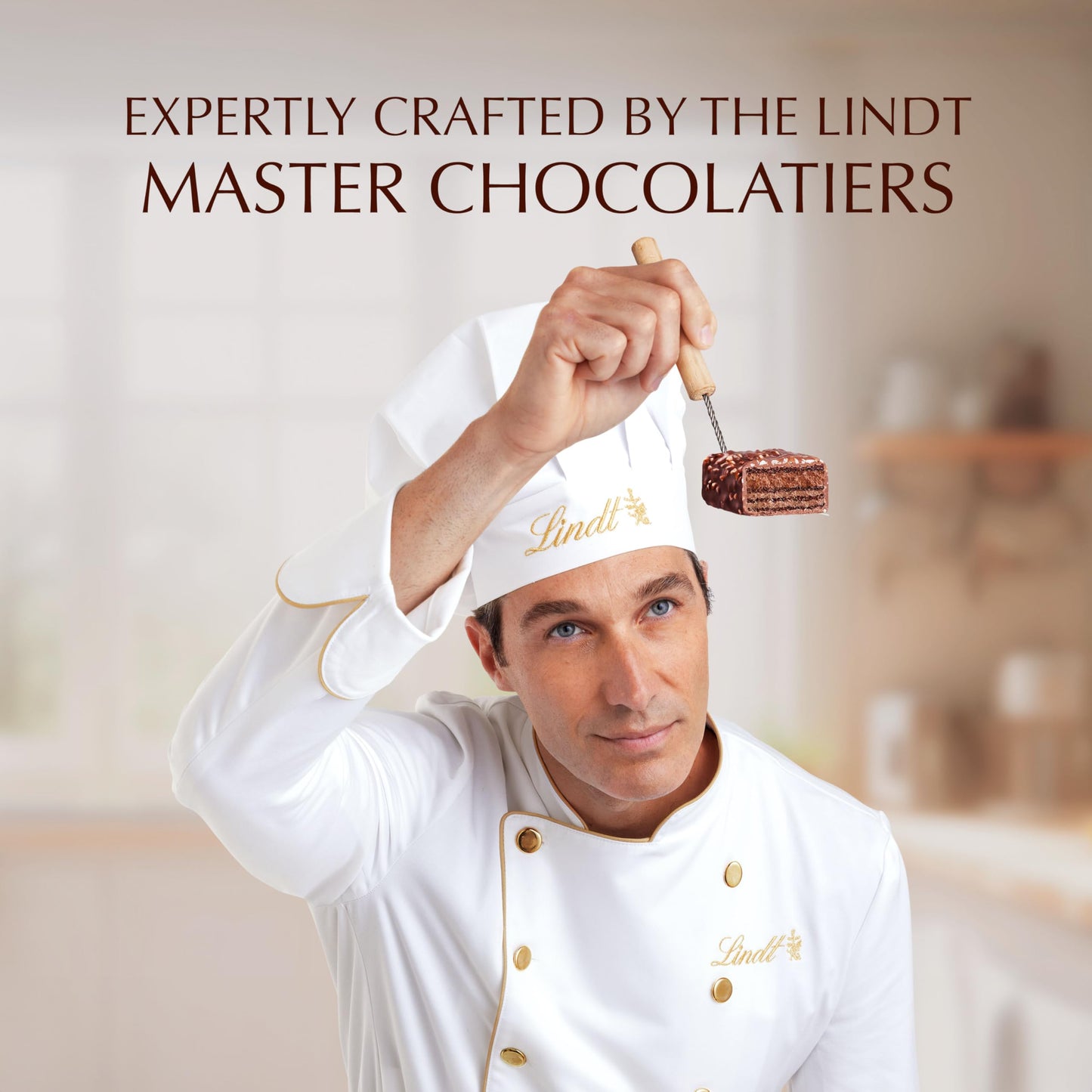 Lindt Choco Wafer Milk Chocolate & Hazelnut Box