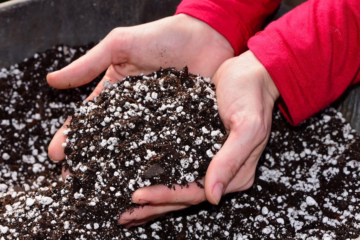 Garden Horticultural Perlite Potting Mix - Pack of 2 x 10L Gro-Sure Perlite Grit for Plant Pots with Topline Card. Garden Potting Mix Granules for Outdoor Plants or Houseplants.