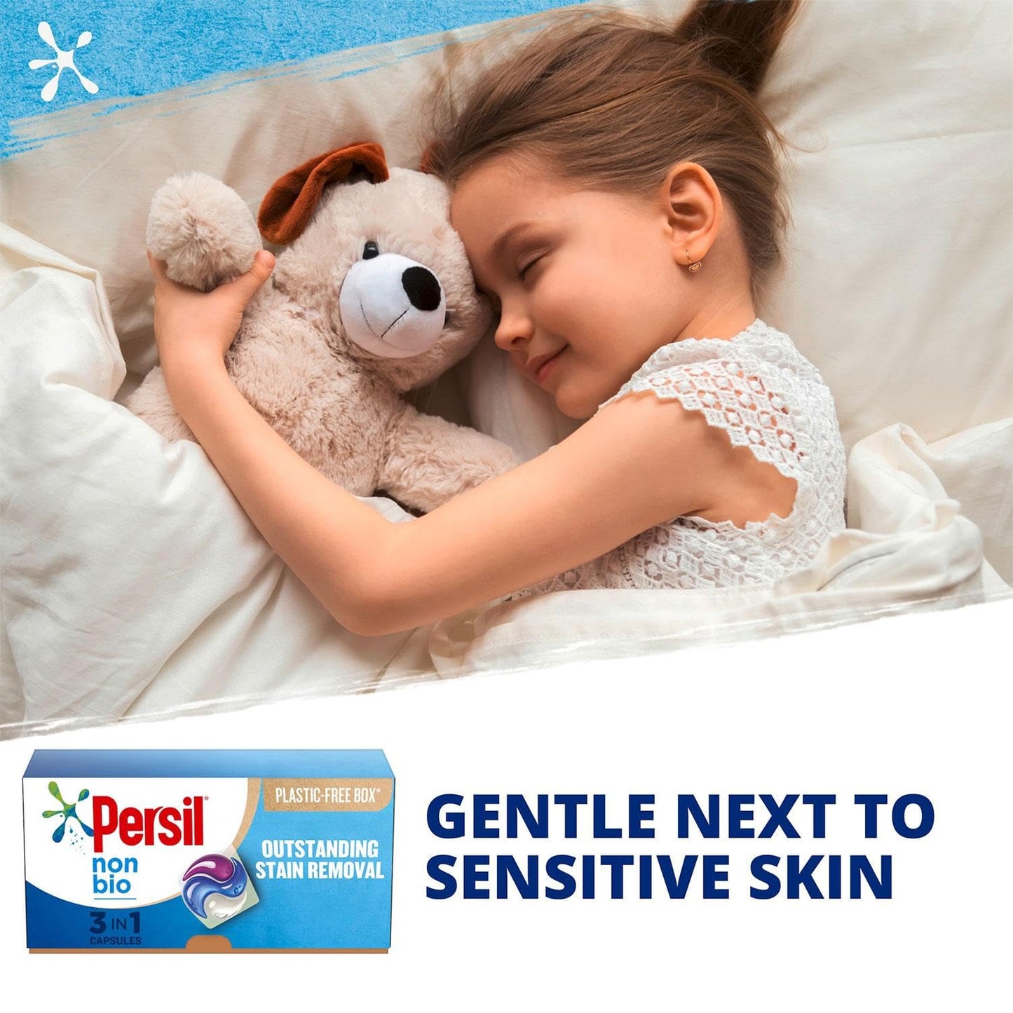 Persil XL 3-In-1 Washing Capsules All New Outstanding Stain Removal Even In Cold Washes With Triple Action Cleaning All In One Power Washing Capsules, 40 Washes (Non-Bio, Buy 2)