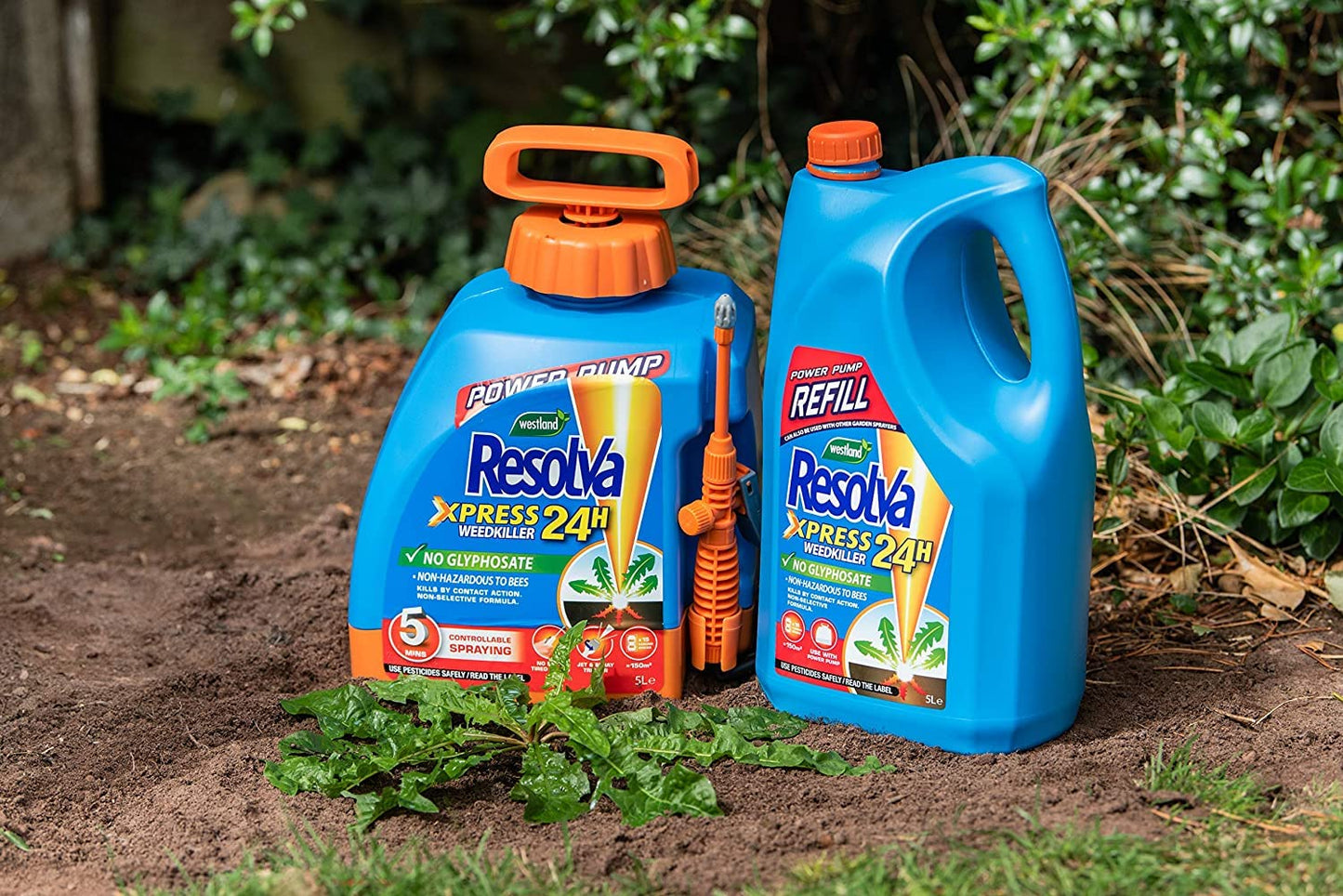 Resolva Xpress 24H Weedkiller Power Pump Refill 5L