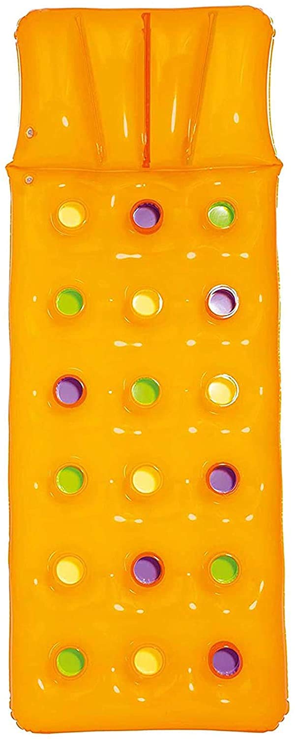 Bestway Colour Lounge Air Mattress 188x71cm Orange