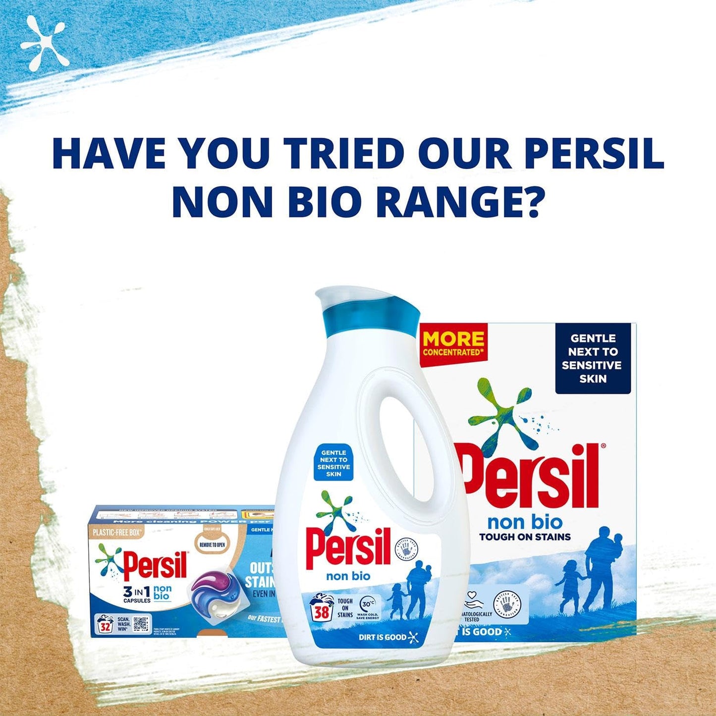 Persil XL 3-In-1 Washing Capsules All New Outstanding Stain Removal Even In Cold Washes With Triple Action Cleaning All In One Power Washing Capsules, 40 Washes (Non-Bio, Buy 2)