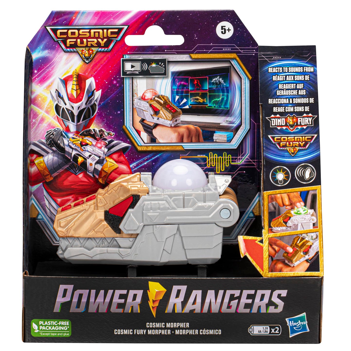 Power Rangers Cosmic Fury Morpher Electronic Roleplay Toy