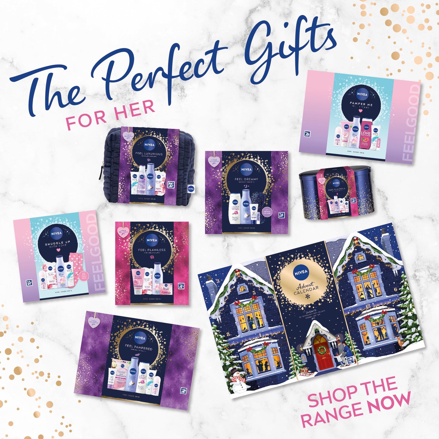 NIVEA Women's Skincare Gift Set 4pc