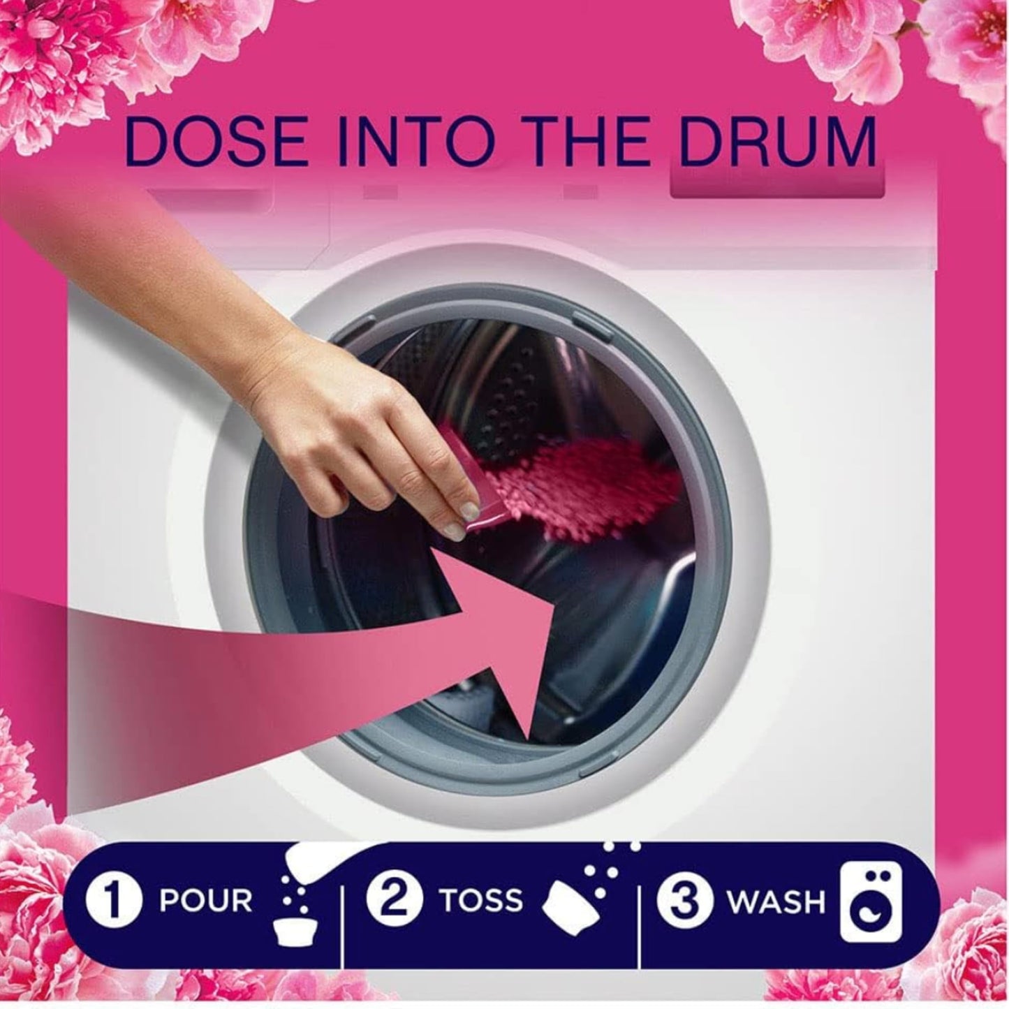 Laundry Fabric Softener Scent Booster - Mrs Hinch Bundle of Frosted Rose Fabric Conditioner 1650ml & 176g Scent Booster Laundry Beads. Laundry Detergent Bulk Buy with Topline Card