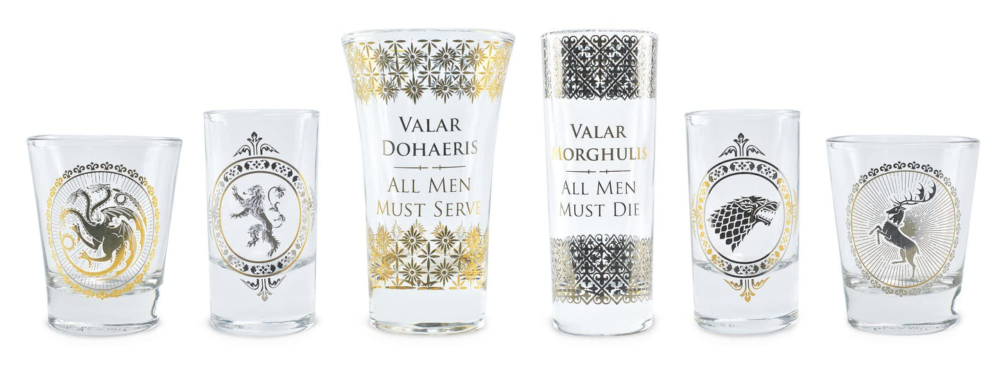 Game of Thrones Shot Glasses Set