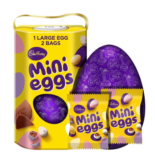 Cadbury Mini Eggs Easter Egg with Ribbon 232g