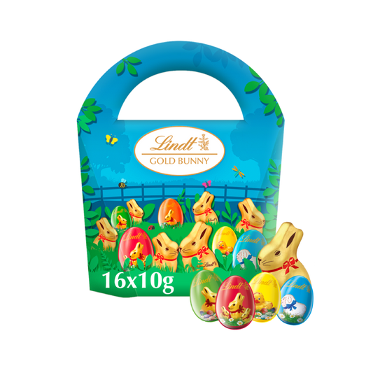 Lindt LINDOR Easter Eggs & Bunnies Hunt Pack – 160g