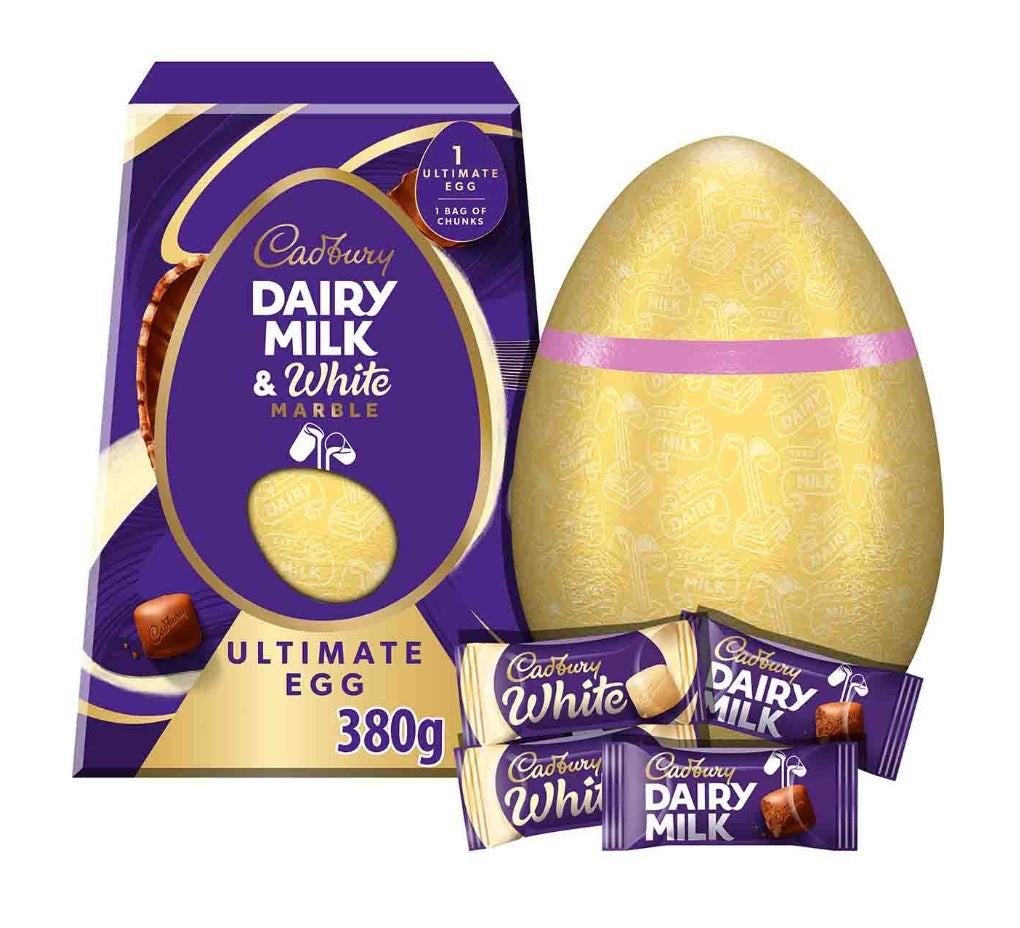 Cadbury Dairy Milk Marble Chocolate Easter Egg 372g