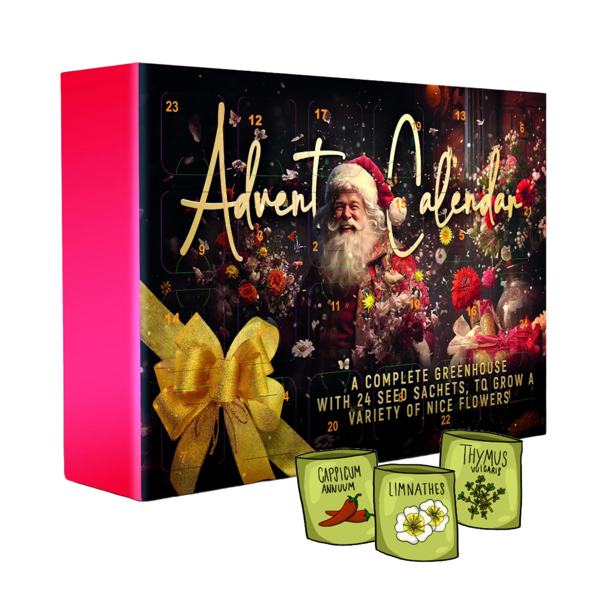 flower seeds advent calendar Flower Seeds Advent Calendar 2024-24 Days Christmas Countdown Advent C – Topline Retail Solutions