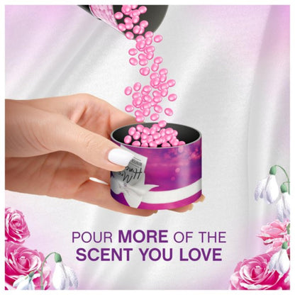 Laundry Fabric Softener Scent Booster - Mrs Hinch Bundle of Frosted Rose Fabric Conditioner 1650ml & 176g Scent Booster Laundry Beads. Laundry Detergent Bulk Buy with Topline Card