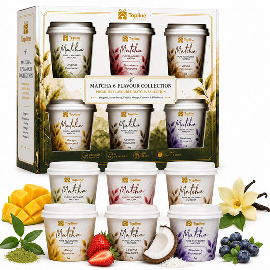 Flavoured Matcha Tea Selection Gift Set – Premium 6 x 5g Matcha Set