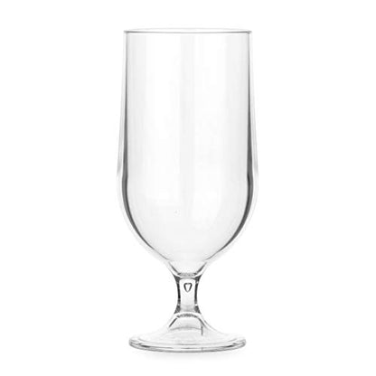 Lay-Z-Spa Premium Plastic Beer Glasses 420ml Set of 4
