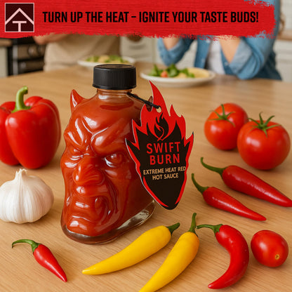 Modern Gourmet Swift Burn Devil's Head Extreme Heat Red Hot Sauce 265g