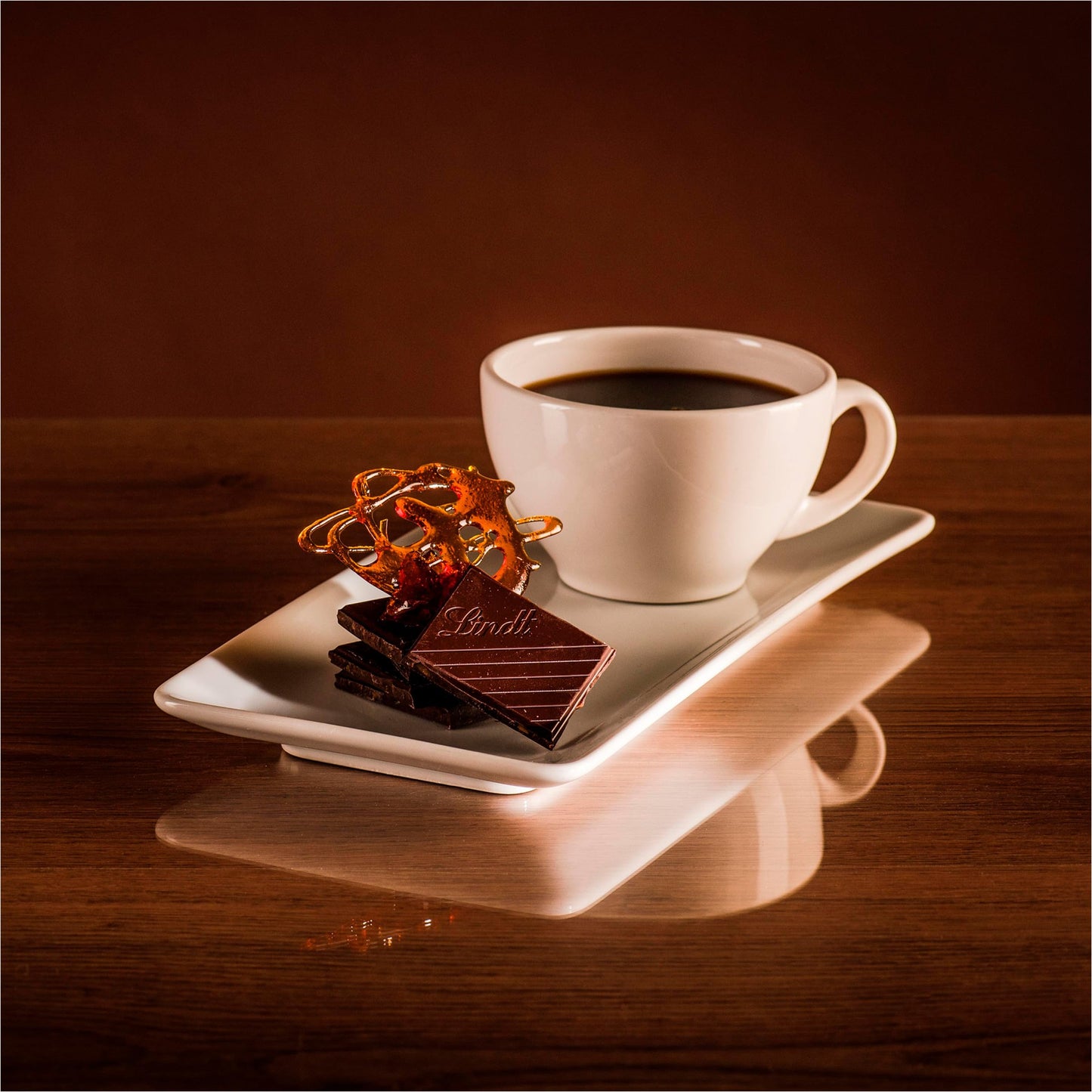 Lindt Excellence Dark Orange Chocolate Bar 100g