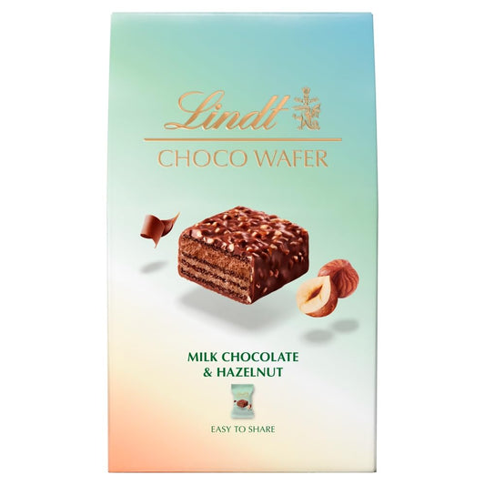 Lindt Choco Wafer Milk Chocolate & Hazelnut Box
