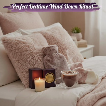 Cosy Escape Gift for Her - Luxury and Sweet Hot Water Bottle Hamper for Women
