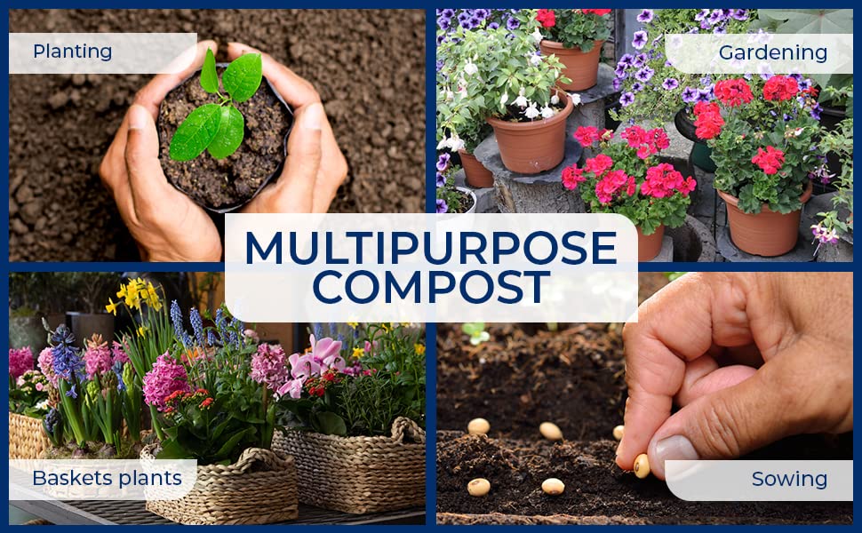Westland Multi-Purpose Garden Compost Peat Free with John Innes 3x10L