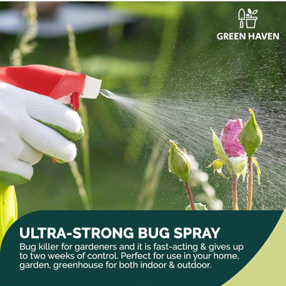 Bug Killer Spray for Plants Bundle - Fast Acting Ultimate Bug Spray 1L & Bug Clear Ultra 800m Fruit and Vegetable Plant Protection Pest Control Products with Topline Card for Indoor & Outdoor Plants