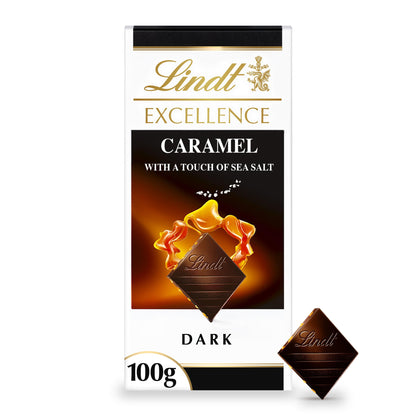 Lindt Excellence Dark Orange Chocolate Bar 100g