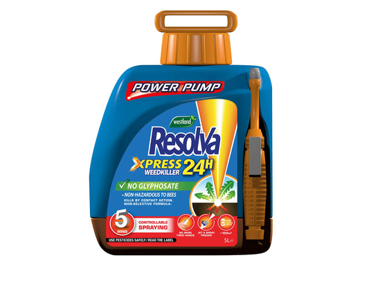 Resolva Xpress Weedkiller 5L Power Pump