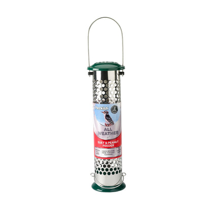 Peckish Large Metal All Weather Nyger Seed Bird Feeder