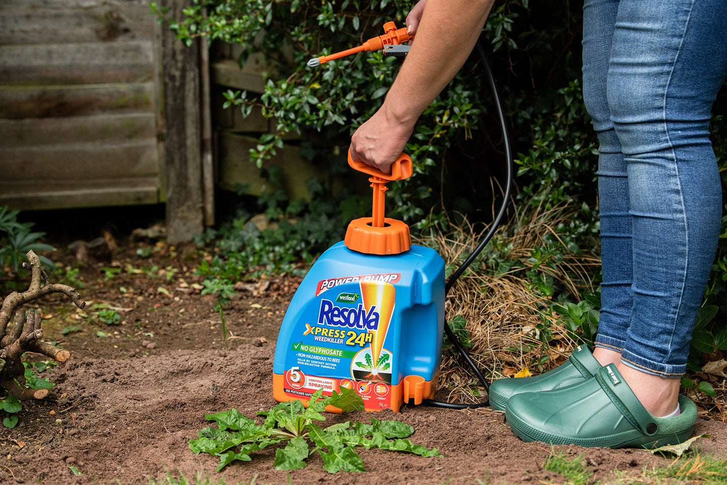 Resolva Xpress Weedkiller 5L Power Pump
