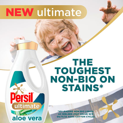Persil Ultimate Non Bio Aloe Vera Laundry Liquid 4x1.404L (208 washes)